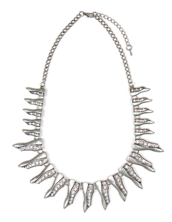 Mikelle Necklace - Vintage Silver